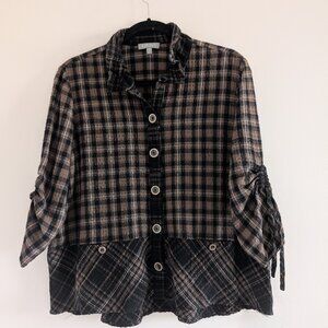 3/$30 Habitat button down blouse